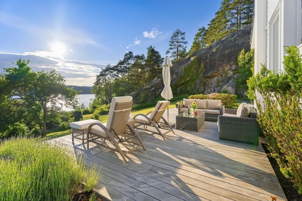 Sommerhus Ved Iddefjorden Halden Extérieur photo